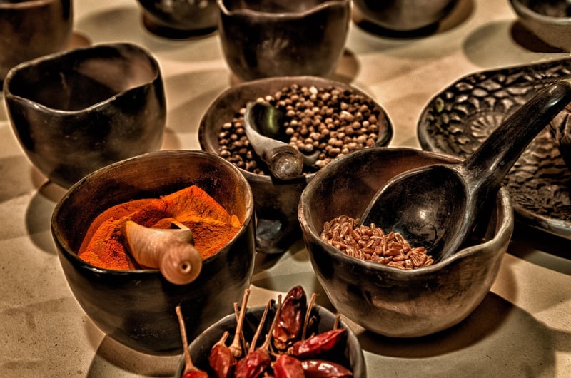 Spicy Mexican cuisine